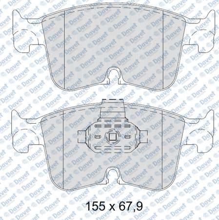BESER 4423 Fren Balatasi On Wva 26677-26678 Caddy V Golf Viii 20> Audi A3 19>